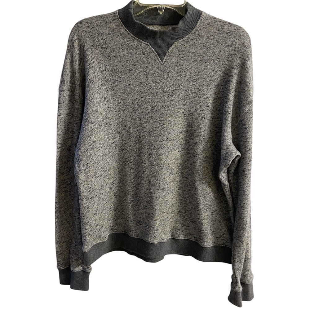 10 Crosby Derek Lam Charcoal Crewneck Sweatshirt Sz 10